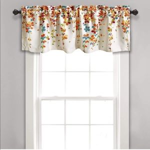 Valance curtain floral, kitchen
